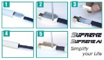 Picture of SUPREME HDMI Digital Video Cable HDMI 2.0 Bandwidth 29 Gbps with Easy Trunking