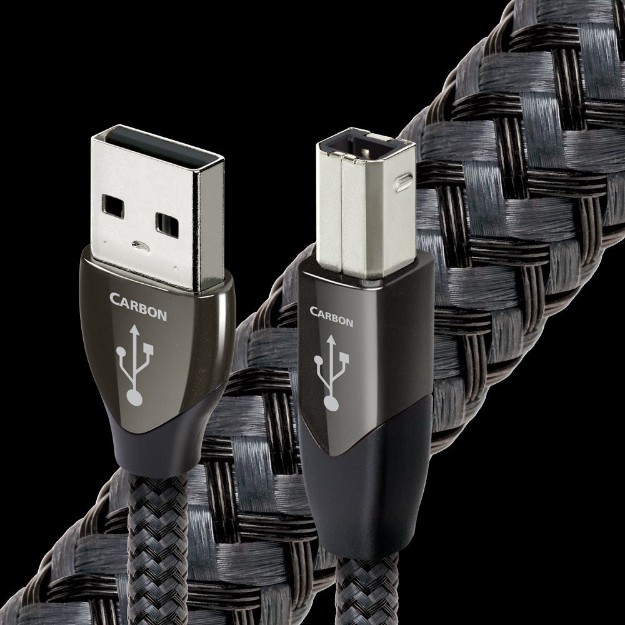 תמונה של כבל אודיוקווסט HDMI Carbon -  USB-A to USB-B