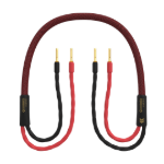 תמונה של Audiomica 4-all-in-1 Speaker Cable, Banana/Banana (single-wire)